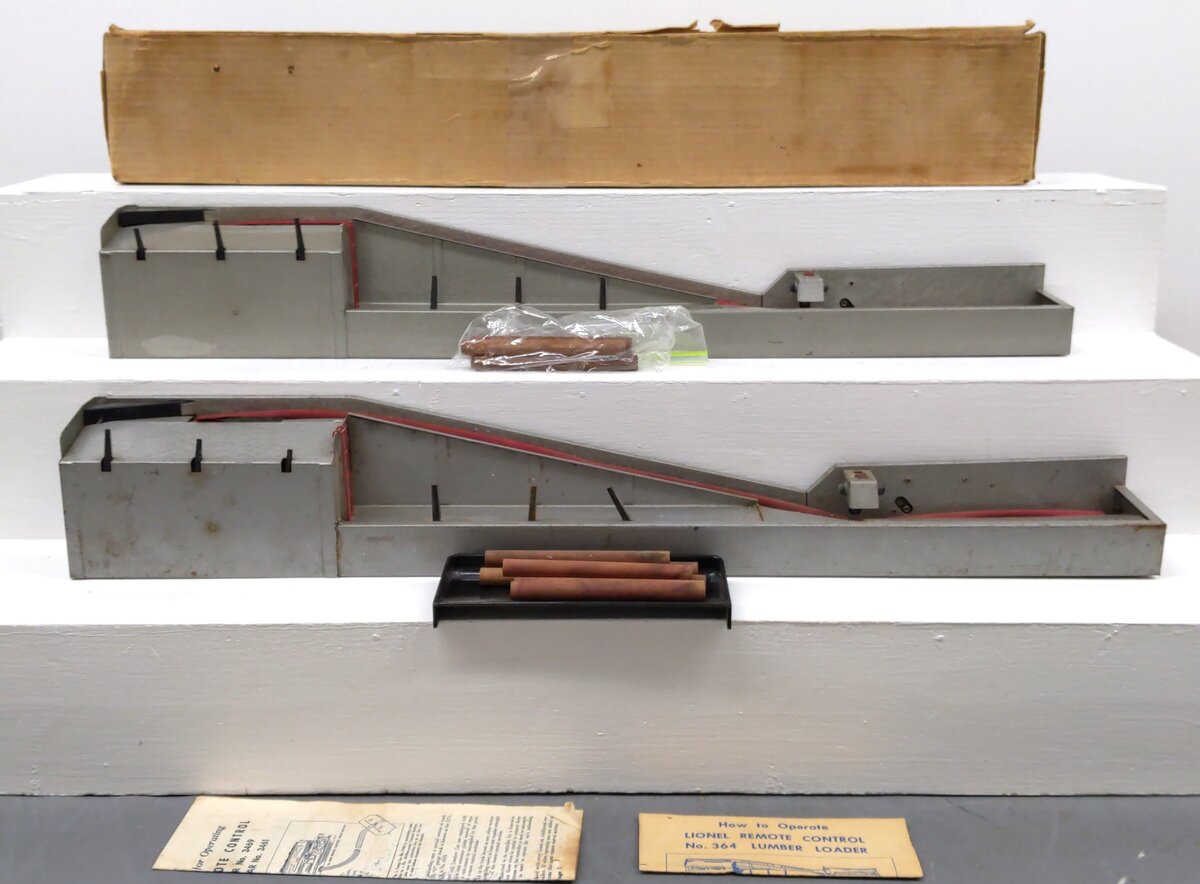 Lionel 364 Vintage O Operating Belt Log Loader [2] VG