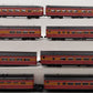 Golden Gate Depot O Gauge Aluminum Southern Pacific Daylight 8 Passenger Car Set EX/Box