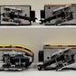MTH 30-68008 O Gauge Seaboard 60' Streamlined 4 Car Passenger Set EX