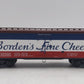 Atlas 6704-1 O Gauge Borden's Refrigerator Car #85350 (3-Rail) EX/Box