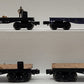 Menards O Gauge Assorted Custom Flatcars:3003, 1260, 2015, 7539 [4] VG