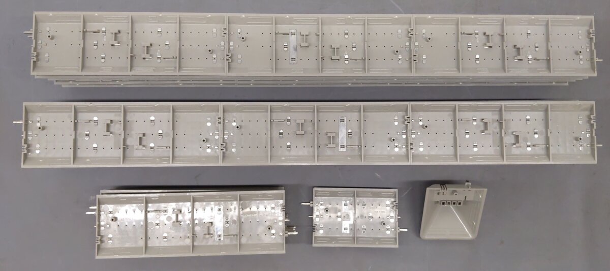 Lionel O Gauge Assorted Straight FasTrack Sections [18] VG