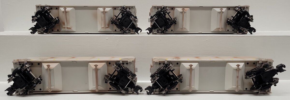 O Gauge Assorted ACFX 2-Bay Hopper Cars: 5960, 5959, 5958, 5957 [4] EX
