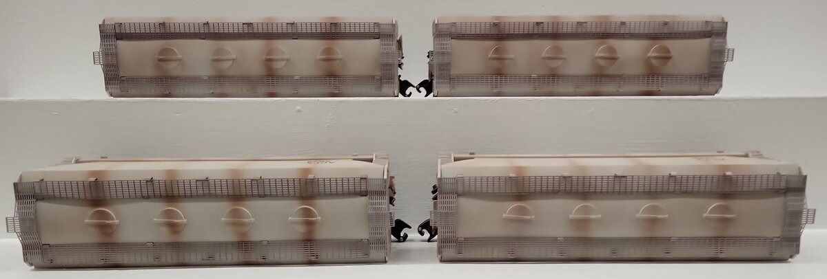 O Gauge Assorted ACFX 2-Bay Hopper Cars: 5960, 5959, 5958, 5957 [4] EX