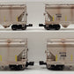 O Gauge Assorted ACFX 2-Bay Hopper Cars: 5960, 5959, 5958, 5957 [4] EX