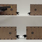 O Gauge Assorted Flatcars: 6184, 6596, 02930, 6595 [4] VG