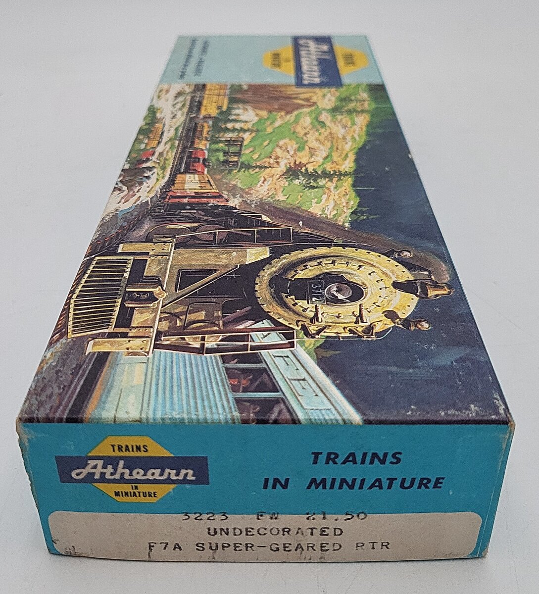 Athearn 3223 Undecorated F7A Super Power Diesel Locomotive EX/Box