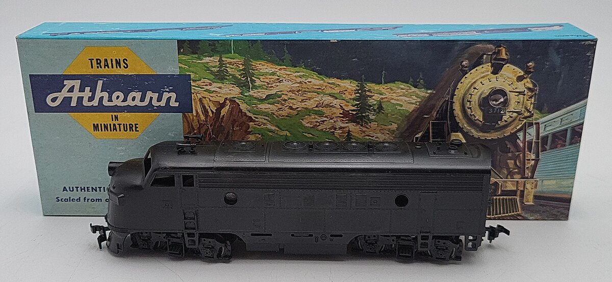 Athearn 3223 Undecorated F7A Super Power Diesel Locomotive EX/Box