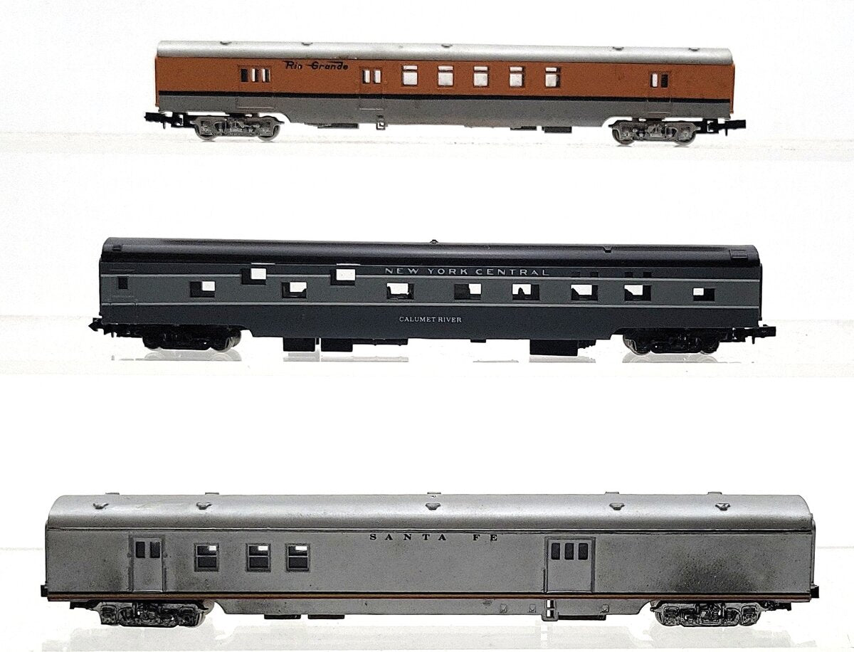 Con-Cor N Scale Assorted Passenger Cars [3] VG/Box