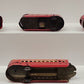 Marx O Gauge Prewar NYC Red Mercury Wind up Steam Passenger Set VG