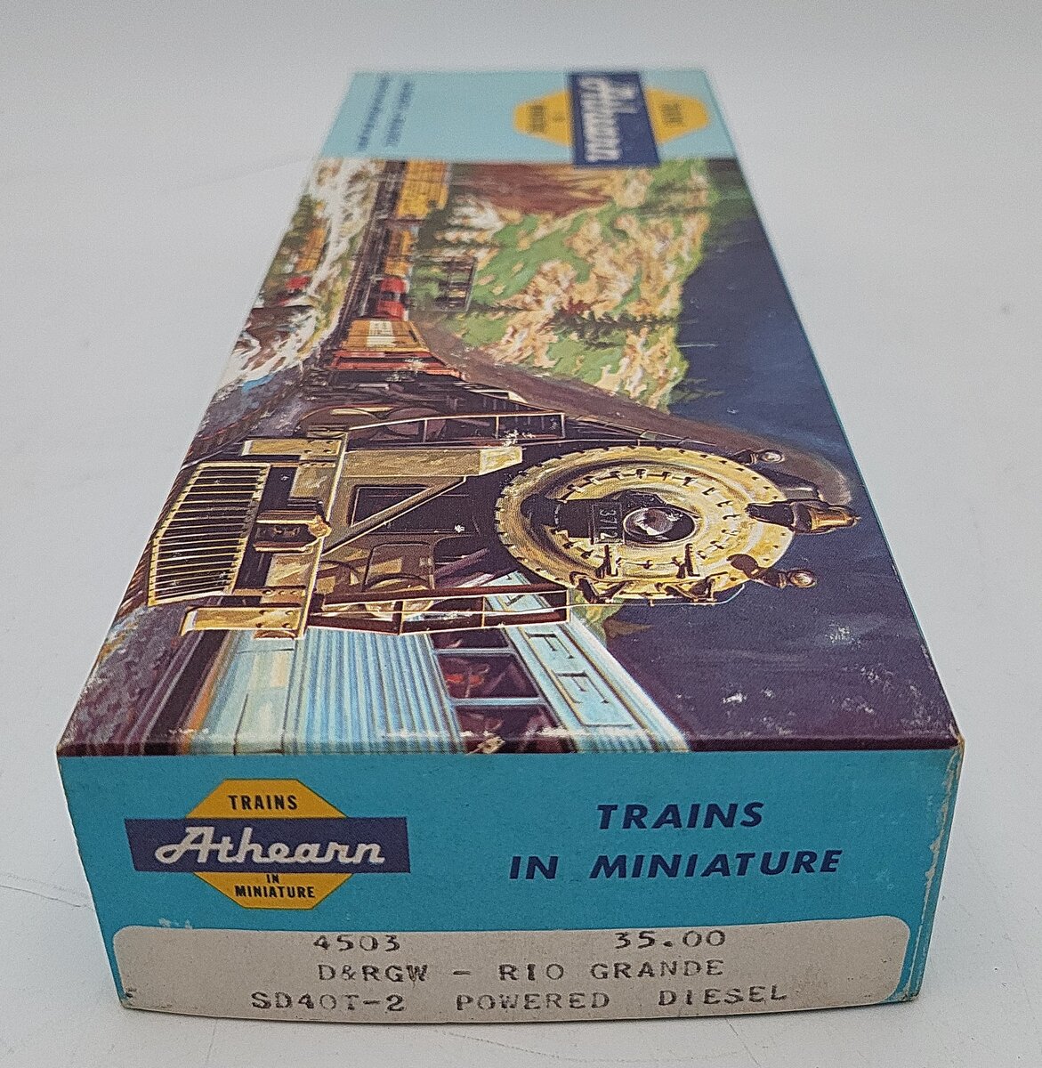 Athearn 4503 HO Scale Denver & Rio Grande SD40T-2 Diesel Locomotive #5378 EX/Box