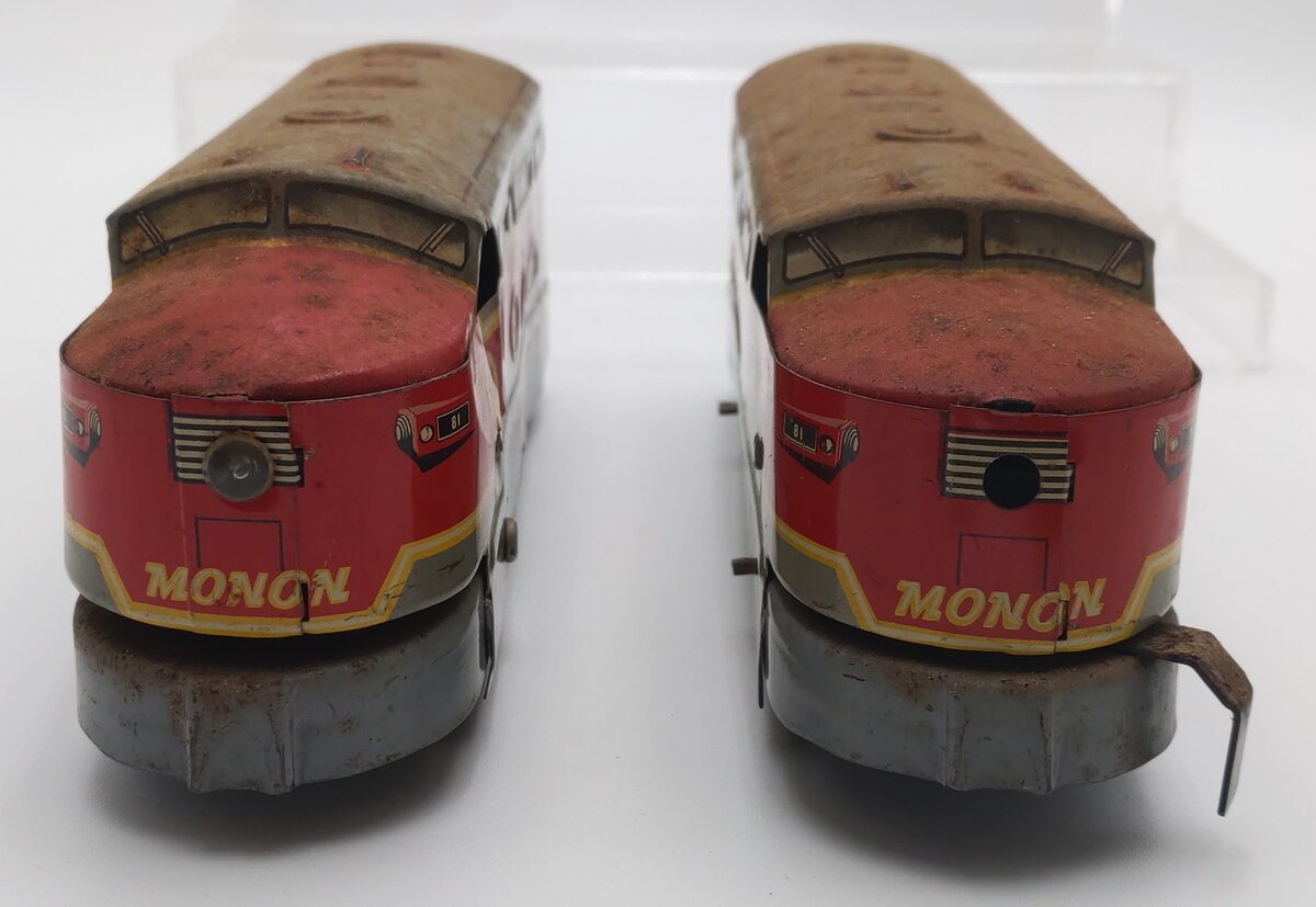 Marx 81F Vintage O Gauge Monon AA Diesel Locomotive Set VG