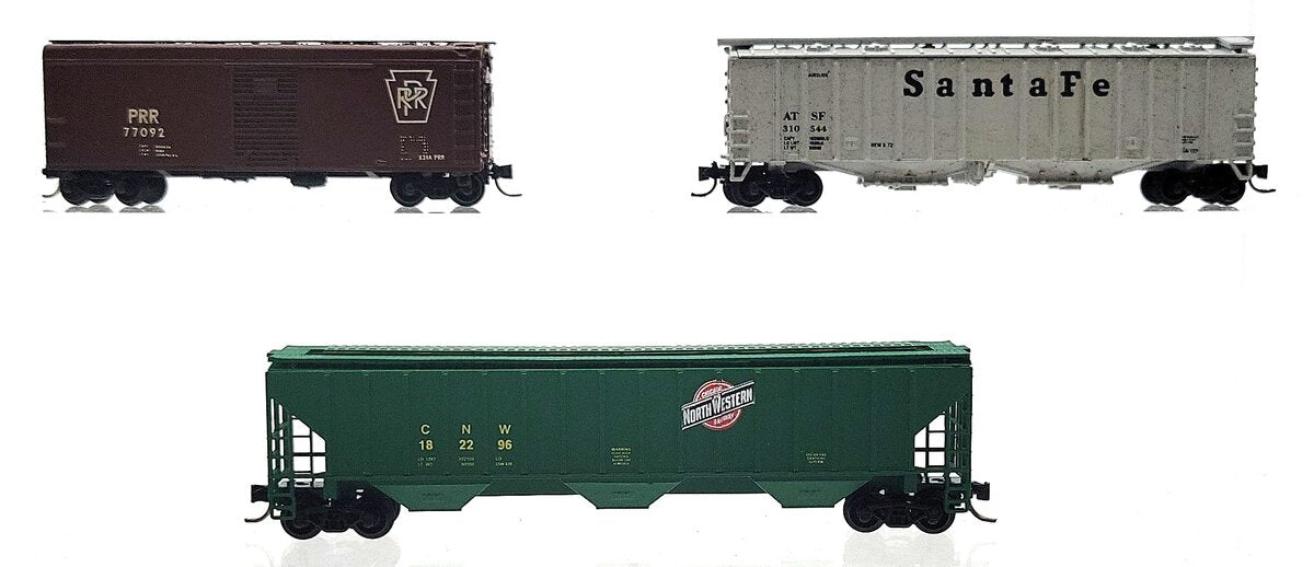 Precision Masters, Fine-N-Scale, & Other N Scale Assorted Freight Cars [3] EX/Box