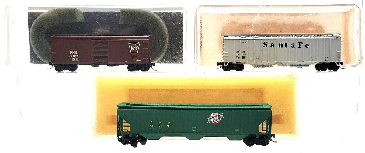 Precision Masters, Fine-N-Scale, & Other N Scale Assorted Freight Cars [3] EX/Box