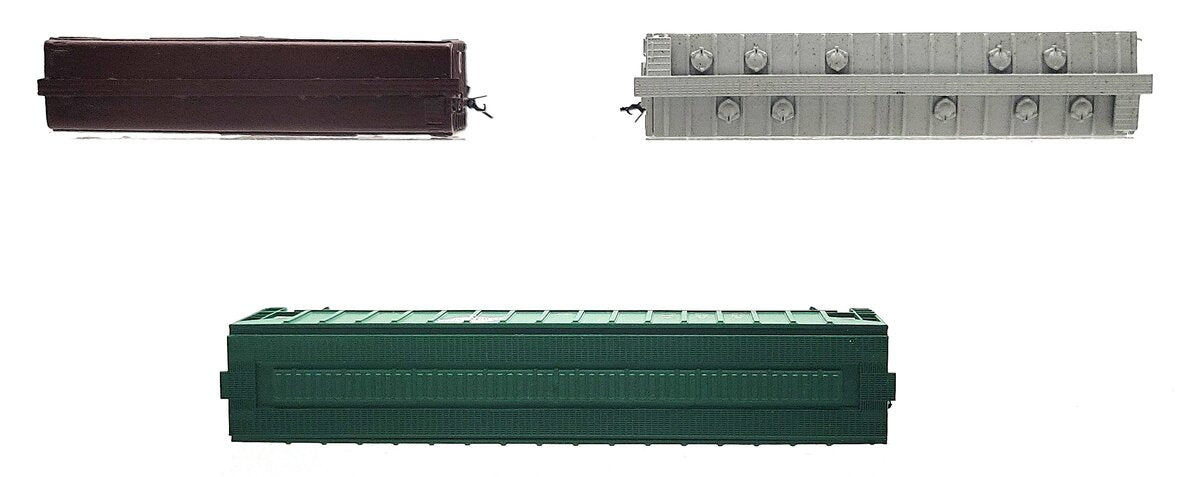 Precision Masters, Fine-N-Scale, & Other N Scale Assorted Freight Cars [3] EX/Box