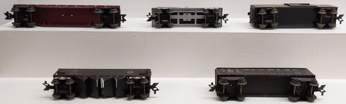 Marx/Other Prewar O Gauge Custom Freight Cars #5545,70311,13079,44572 [5] VG