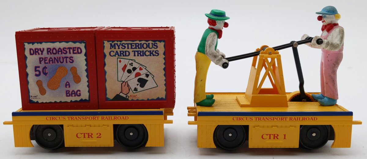 K-Line K2625 O Gauge Custom Operating Handcars [2]