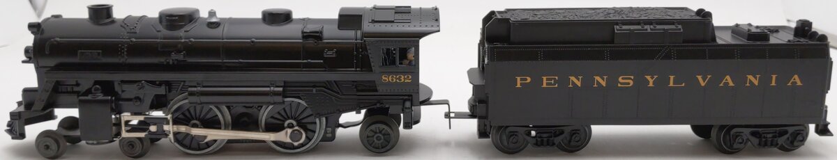 Lionel 6-18632 O Gauge Pennsylvania 4-4-2 Steam Locomotive & Tender #8632 EX