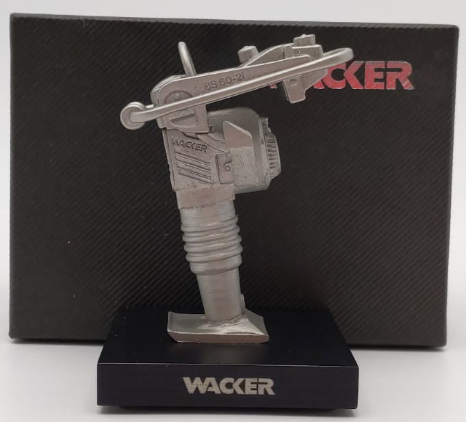 Limited Edition 2005 Pewter Wacker BS60-2i Vibratory Rammer Compactor Replica EX/Box