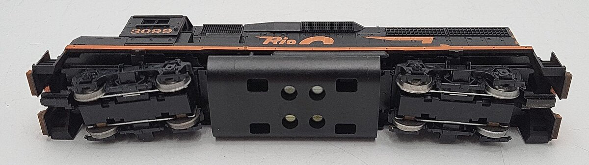 Athearn 4705 HO Scale Rio Grande GP40-2 Powered Diesel Locomotive #3099 EX/Box