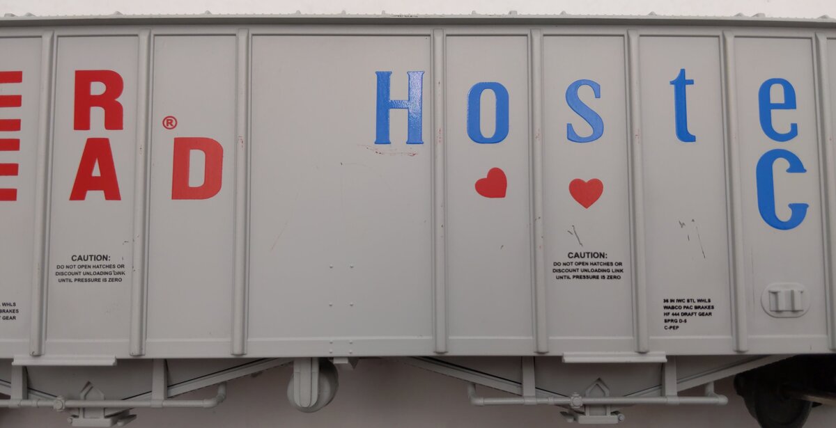 MTH 20-97426 O Gauge Wonder Bread Airslide Hopper Car #48351 EX/Box