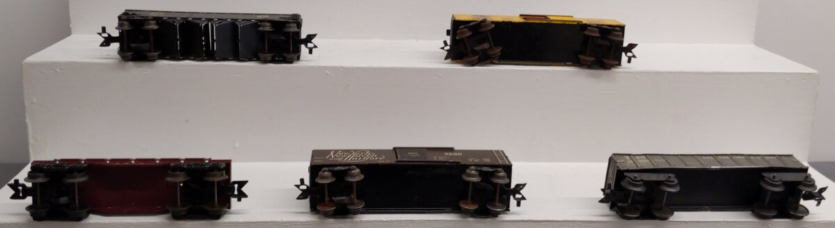 Marc/Other O Gauge Prewar Custom Freight Cars #254000,705,3200,123079 [5] VG