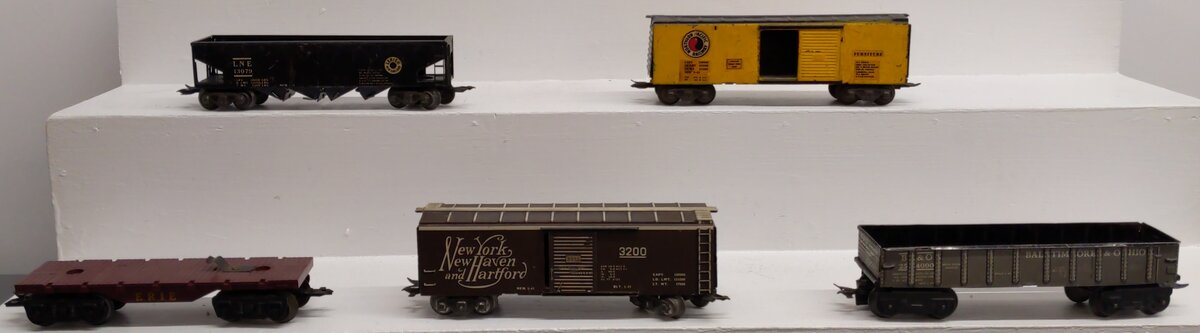 Marc/Other O Gauge Prewar Custom Freight Cars #254000,705,3200,123079 [5] VG