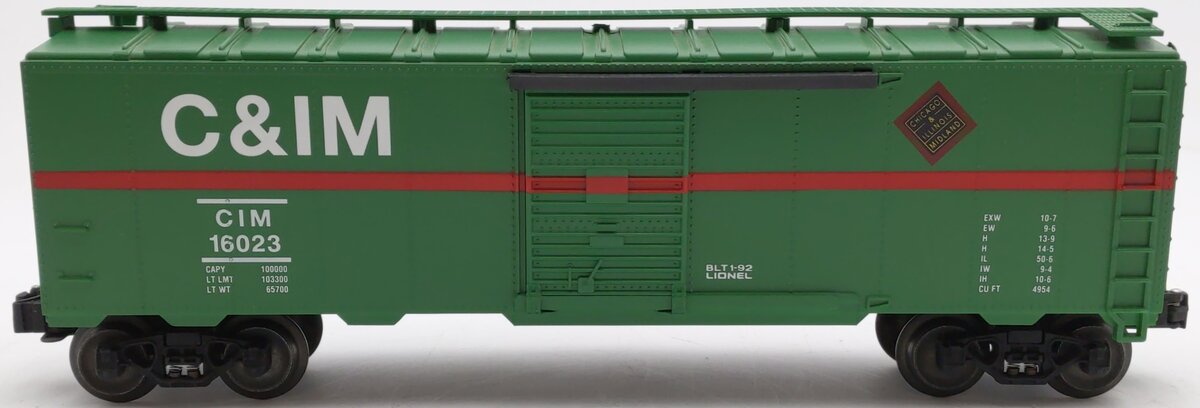 Lionel 6-18556 O Gauge Sears Chicago & Illinois Midland Freight Car EX