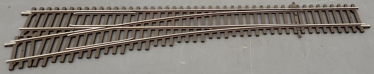 Atlas 7024 O Code 148 2-Rail Solid Nickel Silver #5 Left Hand Switch Turnout EX/Box