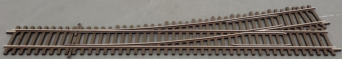 Atlas 7024 O Code 148 2-Rail Solid Nickel Silver #5 Left Hand Switch Turnout EX/Box