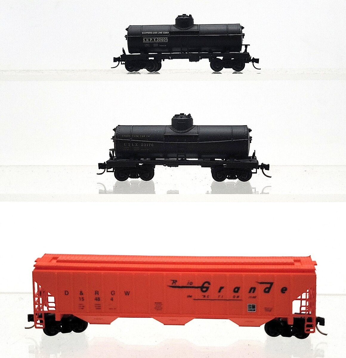 Arnold & Unimate N Scale Assorted Freight Cars: 15484, 23176, 20605 [3] EX/Box