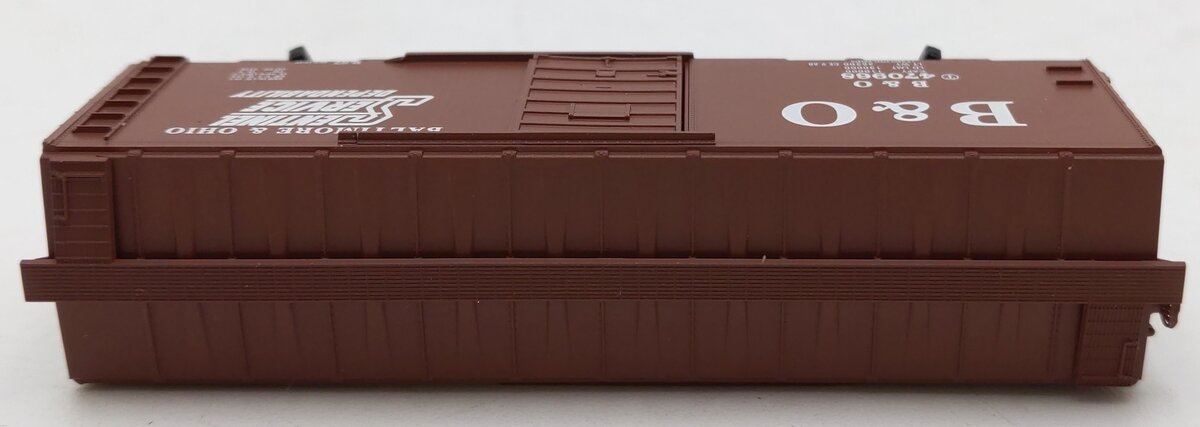 Micro-Trains 02000766 N Baltimore & Ohio 40' Standard Single Door Boxcar #470968 LN/Box