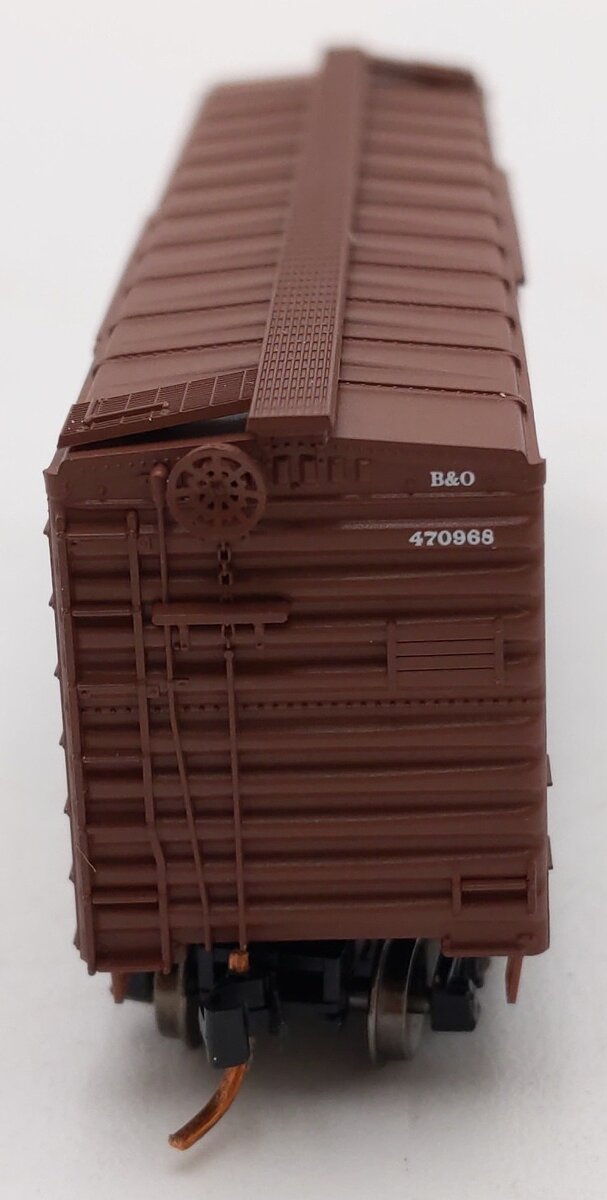 Micro-Trains 02000766 N Baltimore & Ohio 40' Standard Single Door Boxcar #470968 LN/Box