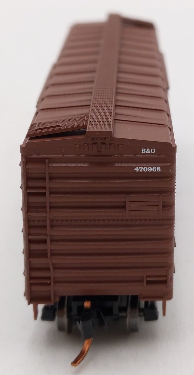 Micro-Trains 02000766 N Baltimore & Ohio 40' Standard Single Door Boxcar #470968 LN/Box