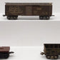 Marx O Gauge Prewar Freight Cars #347000,5545,13079,3200,3519 [5] VG