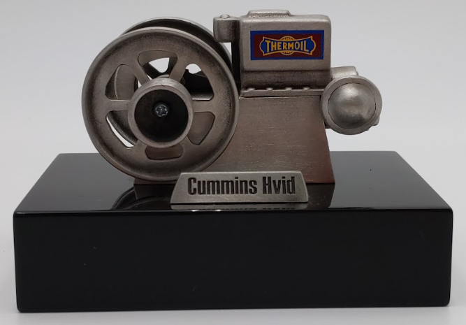 SpecCast Pewter Cummins Hvid Thermoil Motor Desktop Replica EX/Box