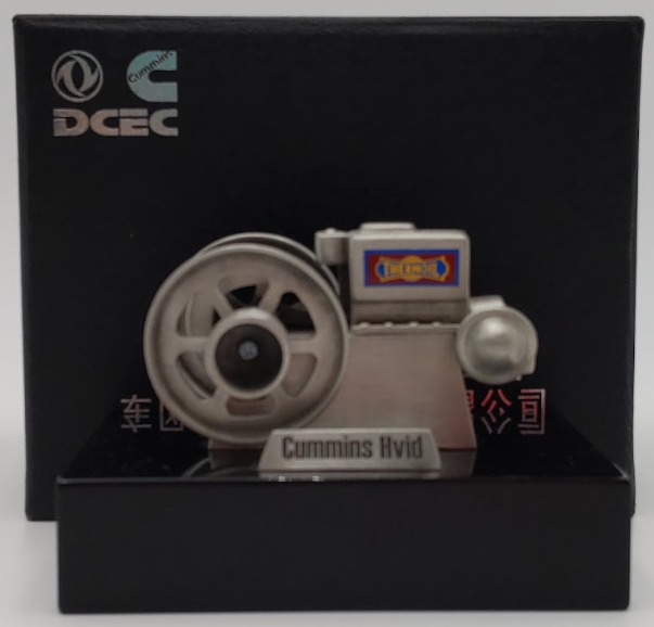 SpecCast Pewter Cummins Hvid Thermoil Motor Desktop Replica EX/Box