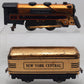 Marx 396 O Gauge Vintage New York Central Gold Steam Locomotive w/Tender VG