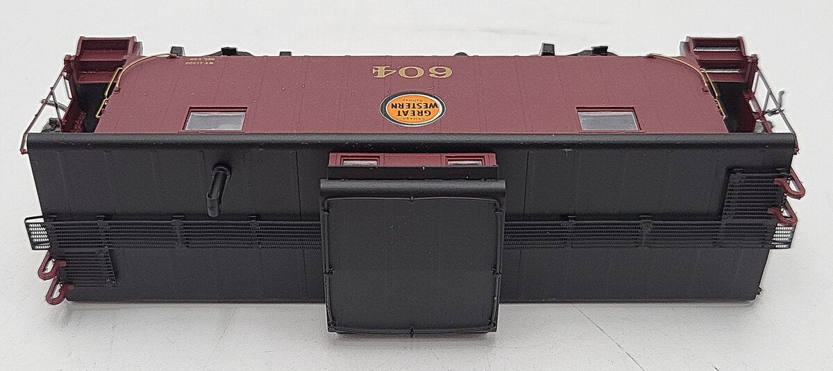 Centralia Car Shops HO Scale Great Western Caboose #604 LN/Box