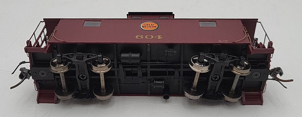 Centralia Car Shops HO Scale Great Western Caboose #604 LN/Box