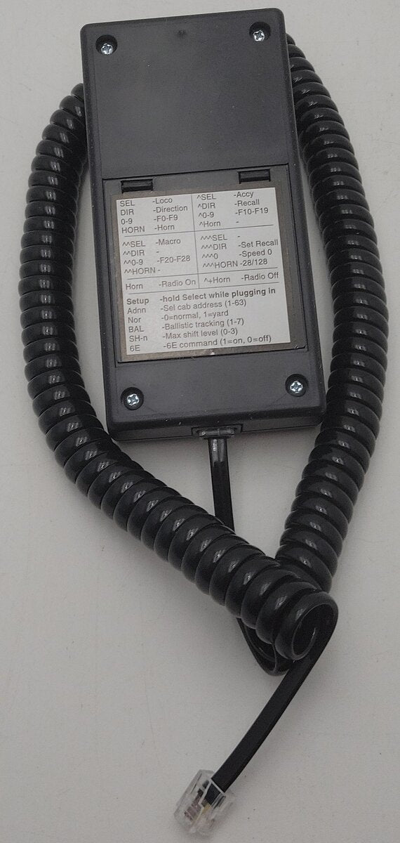NCE Corporation Cab06 Engineer Throttle with LED Display EX/Box