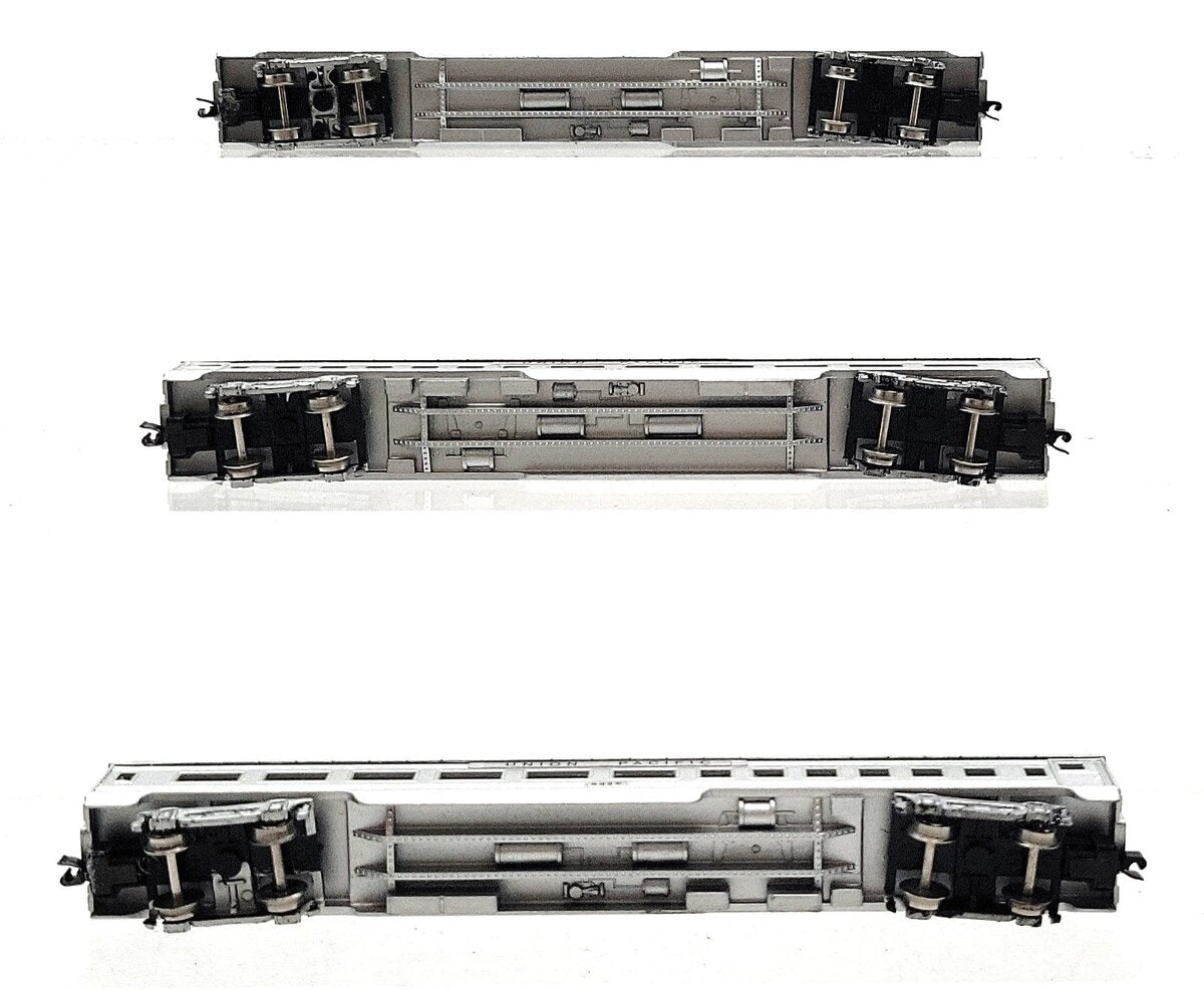 Model Power N Scale Union Pacific Assorted Passenger Cars [3] EX