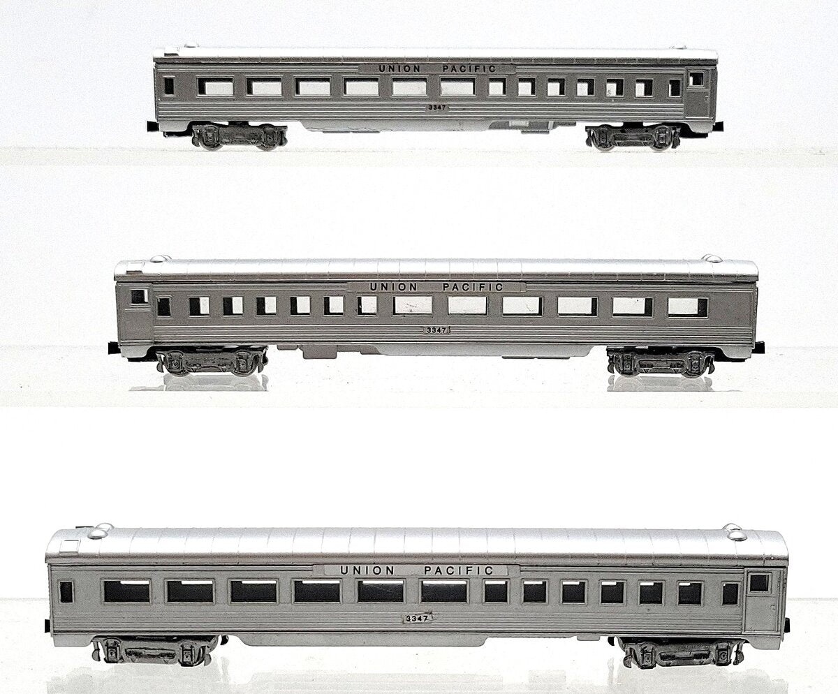 Model Power N Scale Union Pacific Assorted Passenger Cars [3] EX