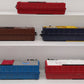 Lionel, K-Line, MTH O Gauge Assorted Boxcars: #9700, #9754, #1999, #19912 [5] VG