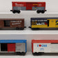Lionel, K-Line, MTH O Gauge Assorted Boxcars: #9700, #9754, #1999, #19912 [5] VG