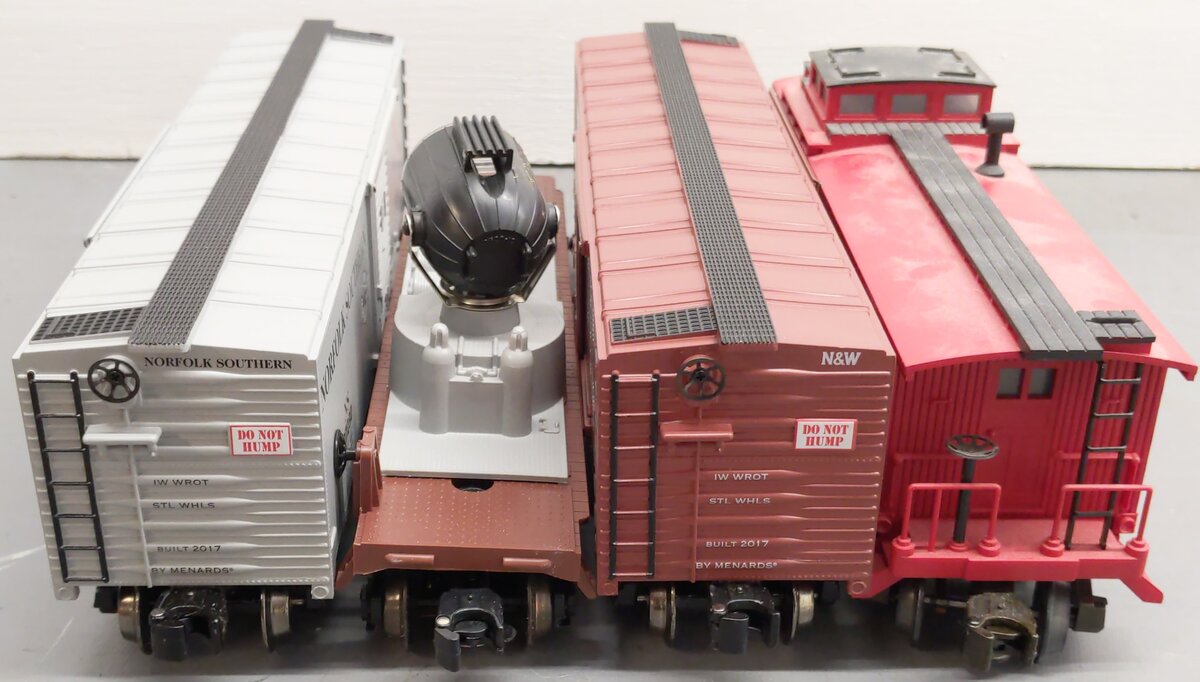 Lionel and Others O Gauge Assorted Freight Cars #1997, #27990, #9302, #27230 [4] EX