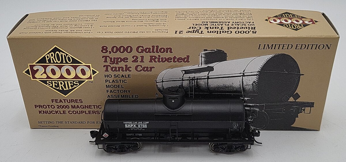 Proto 2000 8788 HO Scale S.H.P.X Tank Car #8788 EX/Box