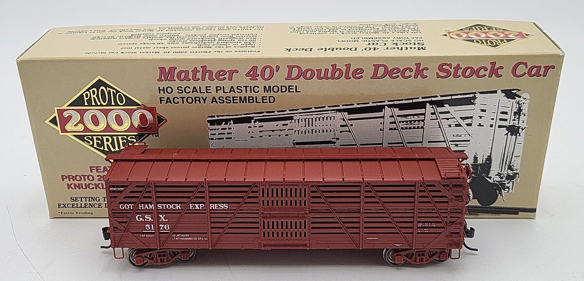 Proto 2000 5176 5176 HO Scale Got Ham Express Boxcar #5176 EX/Box