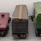 Marx/Other O Gauge Vintage Freight Cars #53941,13079,33773,1950 [5] VG
