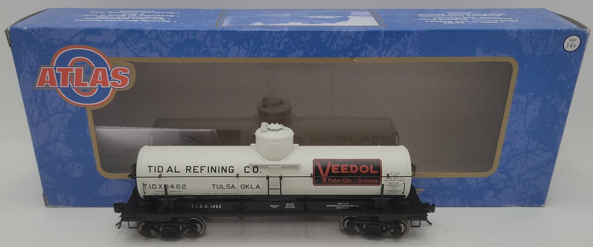 Atlas 3004833-4 O Scale TIDX Tank Car #1462 (2-Rail) EX/Box